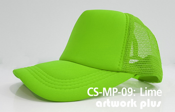 CAP SIMPLE- CS-MP-09, Lime, หมวกตาข่าย, หมวกแก๊ปตาข่าย, หมวกแก๊ปสำเร็จรูป, หมวกแก๊ปพร้อมส่ง, หมวกแก๊ปราคาถูก, หมวกตาข่ายสีเขียวมะนาว